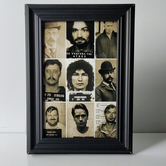 Serial Killer Mugshot Vintage Retro Gothic… - Picture 2 of 2